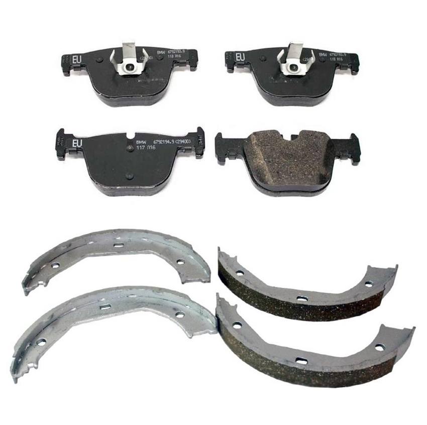 BMW Brakes Disc Kit - Pads Rear